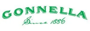 Gonnella logo since 1886, showcasing heritage in quality baked goods with elegant green typography.